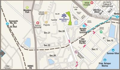 Project Image of 298.0 - 503.0 Sq.ft 1 BHK Apartment for buy in Bhumiraj Hills Tower 5