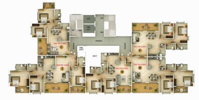 Project Image of 723.0 - 1652.0 Sq.ft 2 BHK Apartment for buy in Dodke Palazzo