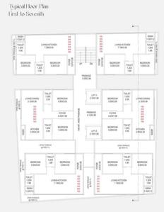 Project Image of 520.44 - 580.61 Sq.ft 2 BHK Apartment for buy in Sardar Avenue