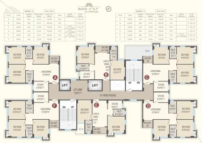 Project Image of 781.0 - 1590.0 Sq.ft 2 BHK Apartment for buy in Wood Winds