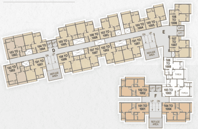 Project Image of 363.93 - 557.36 Sq.ft 1 BHK Apartment for buy in Nishan Grace