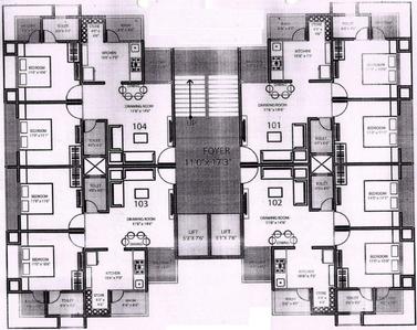 Project Image of 0.0 - 1215.0 Sq.ft 2 BHK Apartment for buy in Aditya Tapasvi Flora