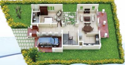 Project Image of 2593.24 - 3954.01 Sq.ft 3 BHK Villa for buy in Braganza Waterfront