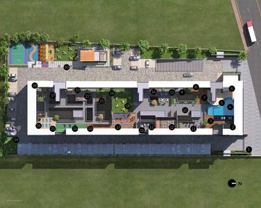 Project Image of 585.66 - 953.68 Sq.ft 2 BHK Apartment for buy in City One SkyVe