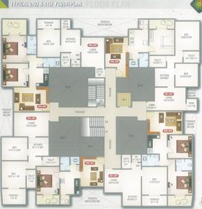 Project Image of 0.0 - 500.0 Sq.ft 1 BHK Apartment for buy in Janani Pranshu Square
