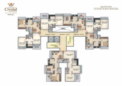 Project Image of 408.0 - 558.0 Sq.ft 1 BHK Apartment for buy in Shankheshwar Crystal Phase 2