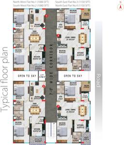 Project Image of 1080.0 - 1150.0 Sq.ft 2 BHK Apartment for buy in Nestcon Aster