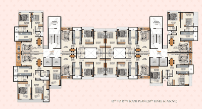 Project Image of 685.0 - 1218.0 Sq.ft 2 BHK Apartment for buy in Ambit Primoris