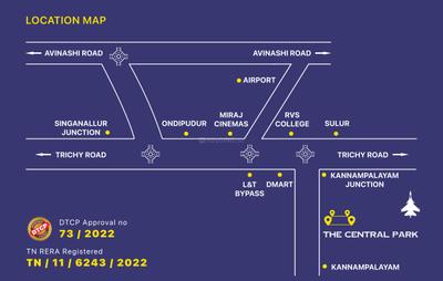 Project Image of 950.0 - 1900.0 Sq.ft 2 BHK Villa for buy in Fortune The Central Park
