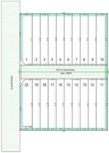 Shreeji Amrut Udhyog Nagar 3 Vibhag B Layout Plan 1