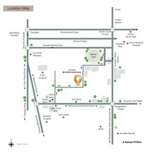 Project Image of 0.0 - 1447.75 Sq.ft 3 BHK Apartment for buy in Kumar Siddhachal A1
