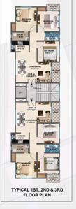 Project Image of 704.0 - 1073.0 Sq.ft 3 BHK Apartment for buy in Vasundhara Ray