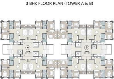 Project Image of 2350.0 - 3250.0 Sq.ft 3 BHK Apartment for buy in Sheetal Dharohar