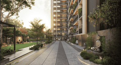 Project Image of 660.47 - 966.38 Sq.ft 2 BHK Apartment for buy in Aditya Meridian Skyiew