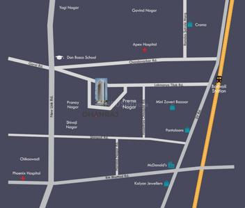 Project Image of 449.93 - 859.39 Sq.ft 1 BHK Apartment for buy in Aneisha Dhanraj