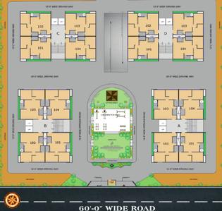 Project Image of 594.49 - 624.52 Sq.ft 2 BHK Apartment for buy in Shivam Palace