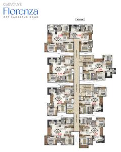 Project Image of 1479.0 - 1562.0 Sq.ft 3 BHK Apartment for buy in Coevolve Florenza