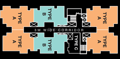 Project Image of 2200.0 - 2400.0 Sq.ft 3 BHK Apartment for buy in Chetanya Grandeur Heights