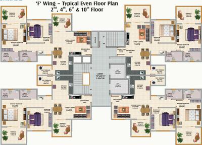 Project Image of 358.0 - 632.0 Sq.ft 1 BHK Apartment for buy in Saakshi Parvatara Phase 1