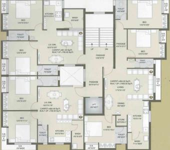 Project Image of 536.47 - 817.95 Sq.ft 2 BHK Apartment for buy in Shree Vallabh Vallabh Ashray 1