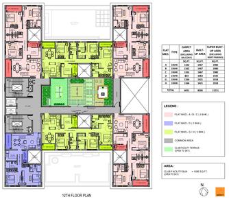 Project Image of 1918 Sq.ft 3 BHK Apartment / Flat for sale in New Town for Rs. 26000000