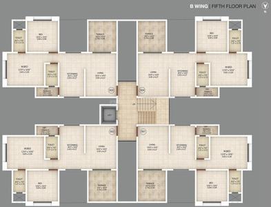 Project Image of 676.0 - 735.0 Sq.ft 2 BHK Apartment for buy in Manav Silver Park Phase I