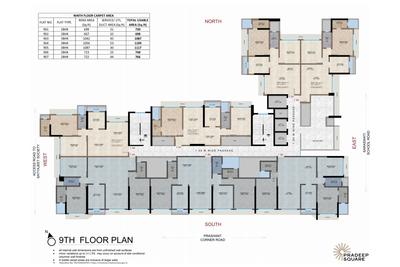 Project Image of 639.0 - 1087.0 Sq.ft 2 BHK Apartment for buy in Squarefeet Pradeep Square