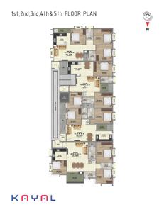 Project Image of 955.0 - 1402.0 Sq.ft 2 BHK Apartment for buy in Kaizen Kayal