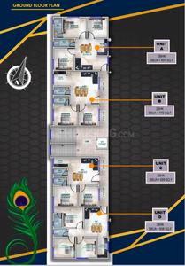 Project Image of 689.0 - 1018.0 Sq.ft 2 BHK Apartment for buy in Maa Bagala Nand Mahal