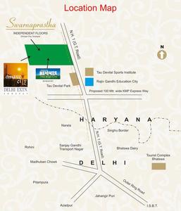 Project Image of 1200.0 - 2050.0 Sq.ft 3 BHK Apartment for buy in Omaxe Swarnaprastha