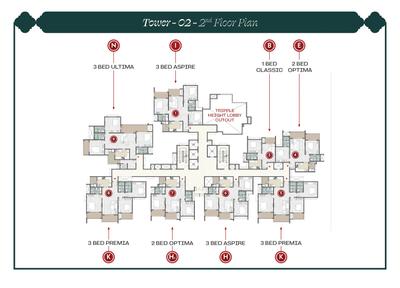 Project Image of 661.0 - 2005.0 Sq.ft 1 BHK Apartment for buy in Prestige Suncrest