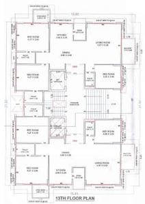 Project Image of 1134.62 - 2045.25 Sq.ft 3 BHK Apartment for buy in Siddhi Vinayak Divine Rivera