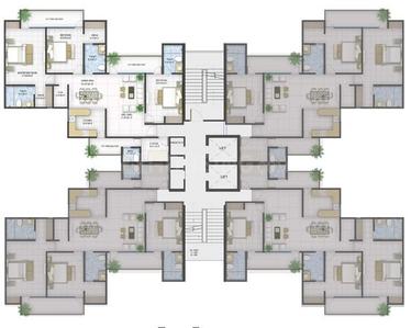 Project Image of 793.63 - 1328.38 Sq.ft 2.5 BHK Apartment for buy in Panchsheel Pratishtha