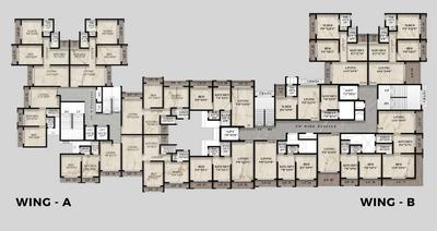 Project Image of 333.0 - 621.0 Sq.ft 1 BHK Apartment for buy in AB Aleen Heights