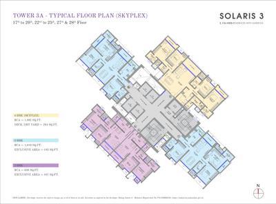 Project Image of 638.0 - 1382.0 Sq.ft 2 BHK Apartment for buy in Raheja Solaris 3