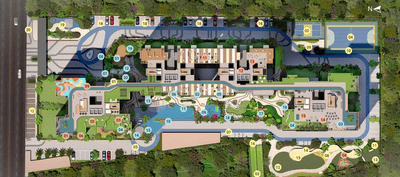 Project Image of 1047.76 - 1811.03 Sq.ft 3 BHK Apartment for buy in Aswani Realty Nexus Llp Magnus Ab