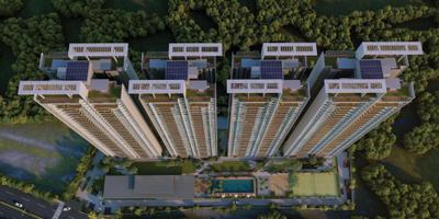 Project Image of 0.0 - 1108.25 Sq.ft 3 BHK Apartment for buy in Kasturi The Balmoral Towers Tower B Phase III