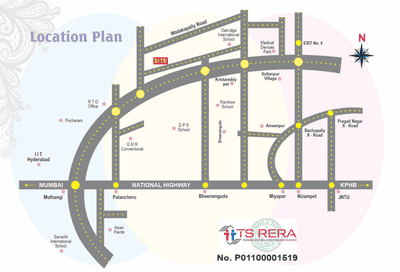 Project Image of 1110 Sq.ft 2 BHK Apartment / Flat for sale in Rameshwaram Banda for Rs. 5500000