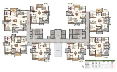 Project Image of 1251.0 - 2307.0 Sq.ft 2 BHK Apartment for buy in Aparna Synergy