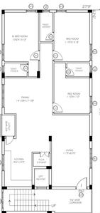 Laxmi Signature Homes Signature Homes Cluster Plan For Typical Floor Plan 1