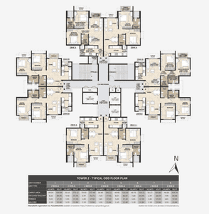 Project Image of 531.0 - 593.85 Sq.ft 2 BHK Apartment for buy in Mahindra Centralis Tower 2