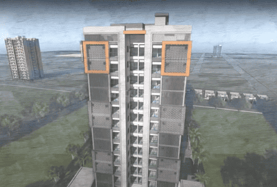 Project Image of 541.1 - 706.22 Sq.ft 2 BHK Apartment for buy in Akhilam Shree Heights