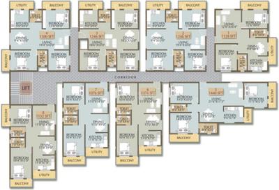 Project Image of 1128 Sq.ft 2 BHK Apartment / Flat for sale in Hoodi for Rs. 9950000