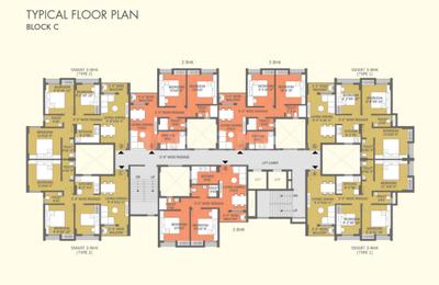 Project Image of 765.0 - 983.0 Sq.ft 2 BHK Apartment for buy in Vishnu Happy Homes V