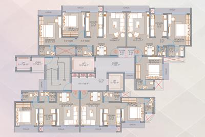 Project Image of 415.0 - 879.0 Sq.ft 1 BHK Apartment for buy in Veena Synergy