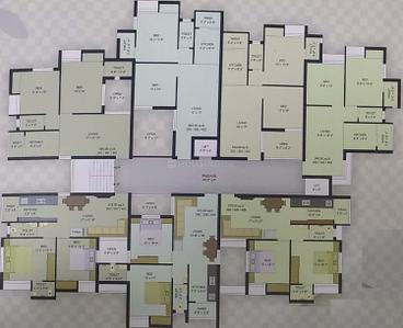 Project Image of 474.37 - 520.33 Sq.ft 2 BHK Apartment for buy in Akshar Habitat