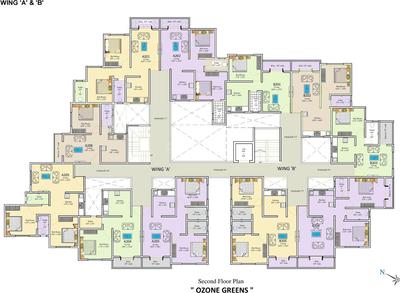 Project Image of 514.0 - 975.0 Sq.ft 1 BHK Apartment for buy in Ozone Greens