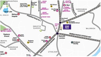 Project Image of 308.0 - 1097.0 Sq.ft 1 BHK Apartment for buy in Ashar Pulse