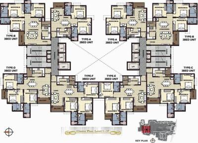 Project Image of 1254.0 - 1748.0 Sq.ft 2 BHK Apartment for buy in Prestige Panorama