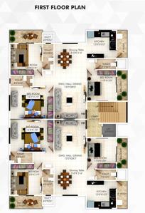 Project Image of 0.0 - 1115.14 Sq.ft 3 BHK Apartment for buy in RL Tridal Park Villa